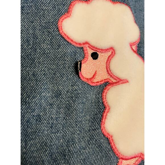 Vintage Diversity Sport Button Pleated Denim Poodle Skirt Women’s S 27” - Picture 11 of 13